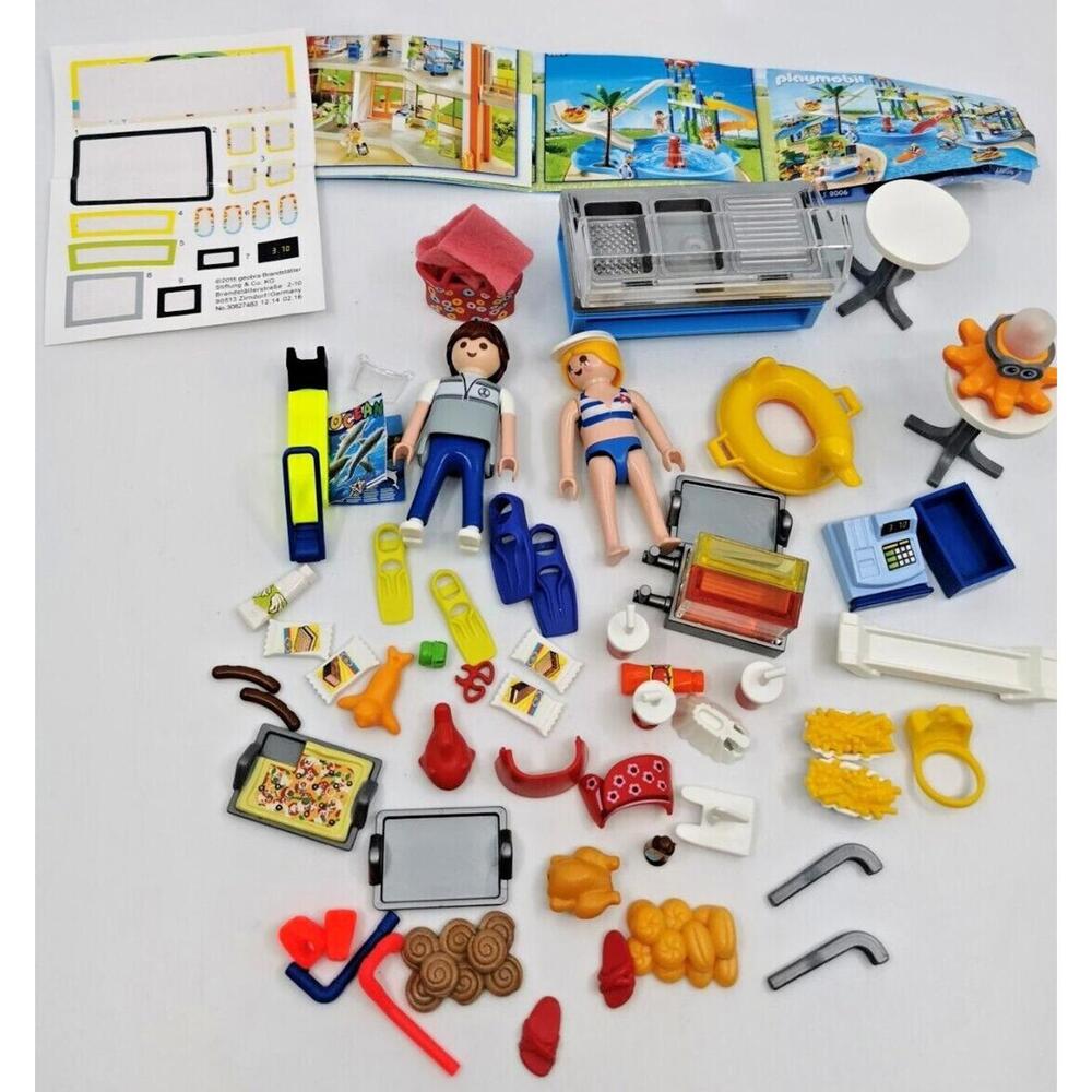 PLAYMOBIL 6672 SUMMER FUN SPLISH-SPLASH CAFÉ PLAYSET PARTS ONLY